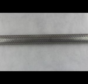 Wholesale Electroplated Perforated Stainless Steel Tube , Sheets Perforated Exhaust Pipe from china suppliers