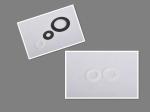 High tensile strength PTFE Ring Gasket , customized ptfe gasket sheet