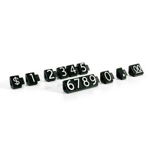 Wholesale Triangular ABS Plastics Jewelry Retail Price Display Tags Large 10*7.5mm from china suppliers