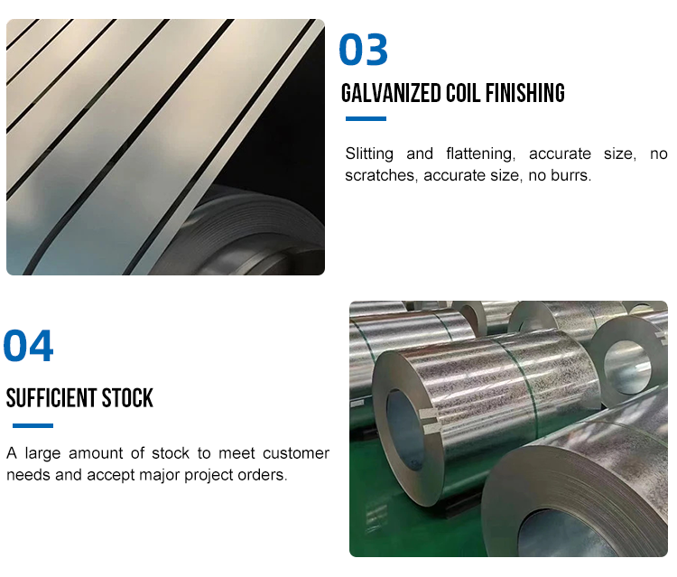 DX51 DX52 DX53 SPCC hot-dip galvanized steel coil thickness 0.1-3.0mm divided into 10mm narrow strips up to 1500mm galvanized coil processing factory