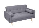 Dacron Fleece Linen Fabric Sofa / Living Room Couches Long Life Warranty
