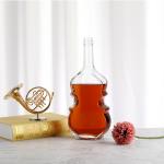 500ml Clear Round Glass Bottle for Liquor Whisky Spirits Vodka Gin Rum Brandy