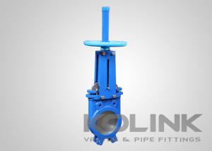 Wholesale Ductile Iron Wafer Knife Gate Valve Resilient Seated Rising Stem 2&quot; - 48&quot; from china suppliers