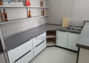 Wholesale Kitchen Countertop Materials Quartz 5mm Thickness 93% Natural Quartz 7% Resin from china suppliers