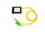 Small Fiber Optic Splitter Wide Wavelength Bandwidth High Availability