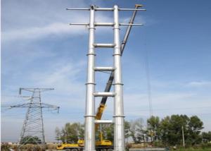 Wholesale 750KV Steel Tubular Tower Hot Dip Galvanized / Painted Surface For Power Transmission Line from china suppliers