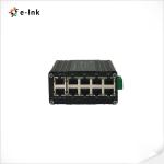 Network Switch Mini Industrial 10-Port 10/100/1000T Gigabit Compact Ethernet