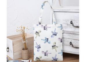 Wholesale Standard Size Personalised Shopping Bags Canvas , Cotton Canvas Bag Large Capacity from china suppliers