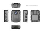 1080P Law Enforcement Body Camera 32G Memory Portable Body Camera With Audio