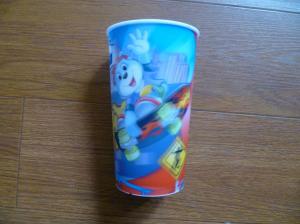 China PLASTIC LENTICULAR Promotional 3D Lenticular Drinking Cup lenticular PP water cup for Kids on sale
