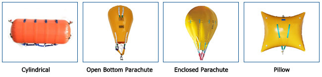OEM Inflatable Marine Airbags For Pipeline Installation Vessel Lifting Underwater Offshore