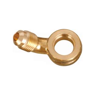 Wholesale 90Degree 3 AN Male Flare Dia10.2mm Brass Tube Fitting from china suppliers