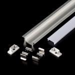 2507 2835 LED Aluminium Profile Aluminum Channel For Led Strips T3 - T8
