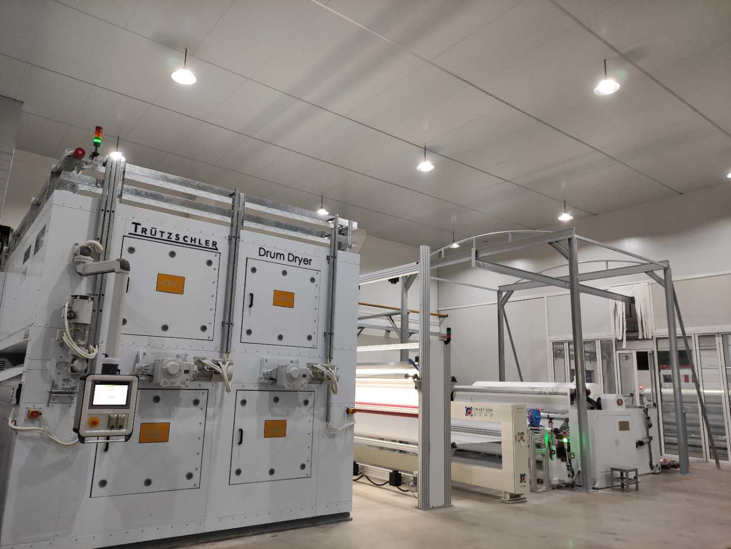 Spunlace Nonwoven Fabrics Produced By TrüTzschler Production Line