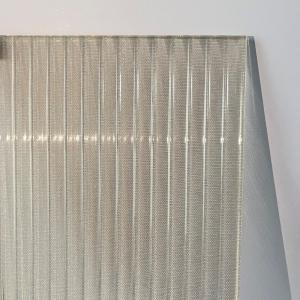Wholesale Laminated Glass With Metal Mesh Laminated Glass For Hotel House Hallway from china suppliers