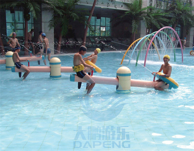 Water Play Equipment Kids Aqua Park Toy Swimming Pool Games Water Seesaw Spray