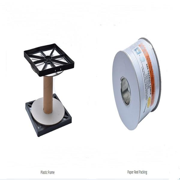 PE PVC Jacket RG59 2DC Coaxial Cable For Local Communication