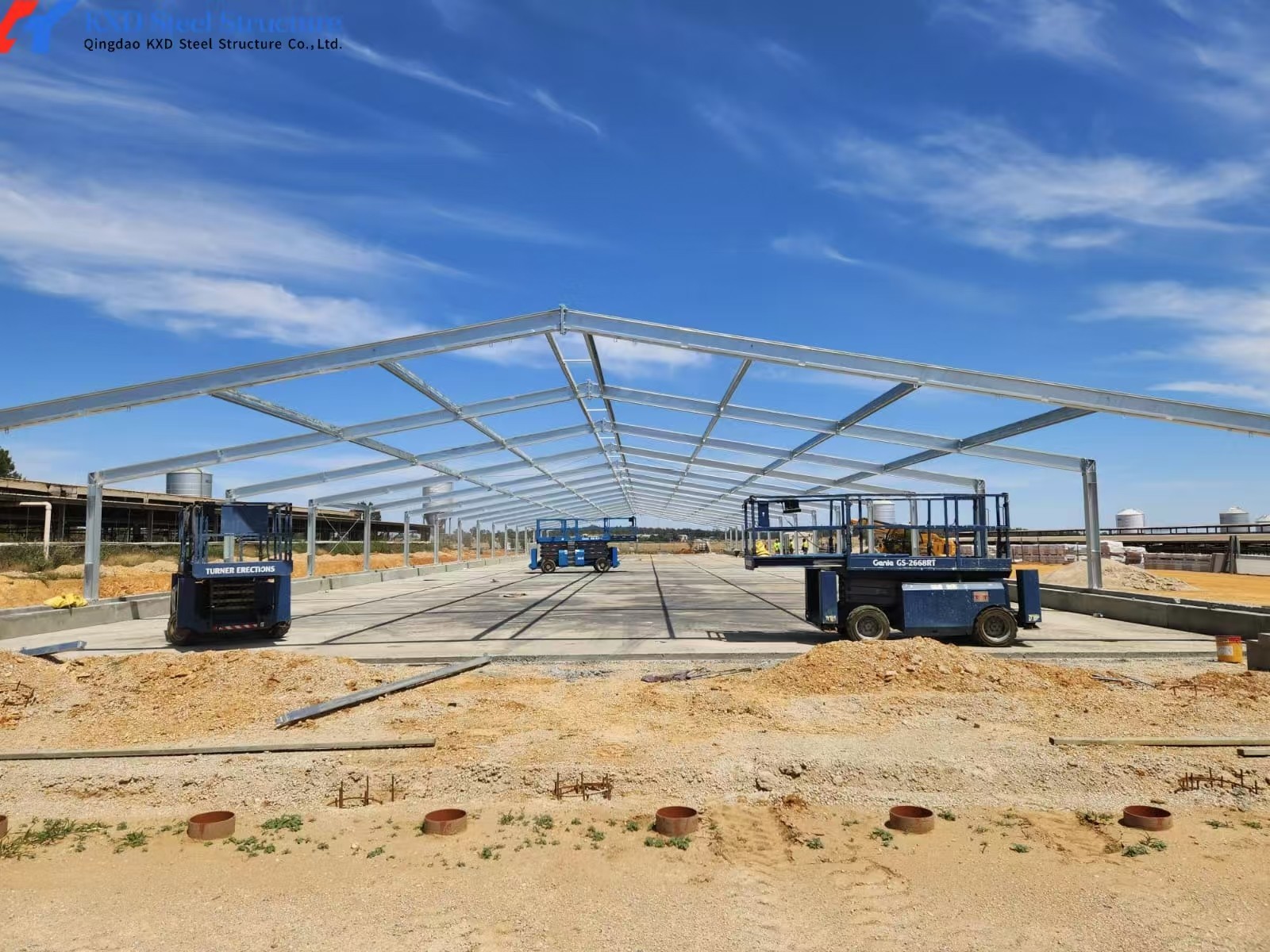 30000 Poultry Complete Large Broilers Chicken Shed Automatic Chicken House Feeding Drinking Plant