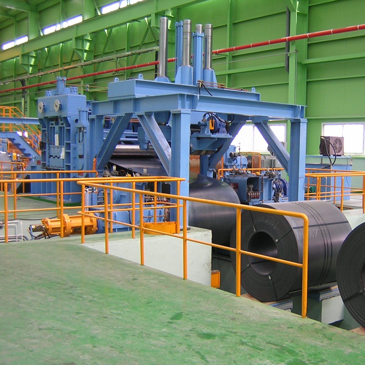 Steel Coil Uncoiling Leveling Shearing Equipment for Shearable Plates 500-9000mm Long