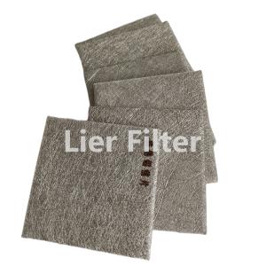 Wholesale Iron Chromium Aluminum Sintered Metal Fiber Felt High Temperature Resistant extremely High Porosity from china suppliers