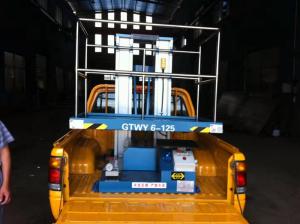 Wholesale Truck Mounted Aerial Work Platform Electric Hydraulic Boom Lift 6m Lifting Height from china suppliers
