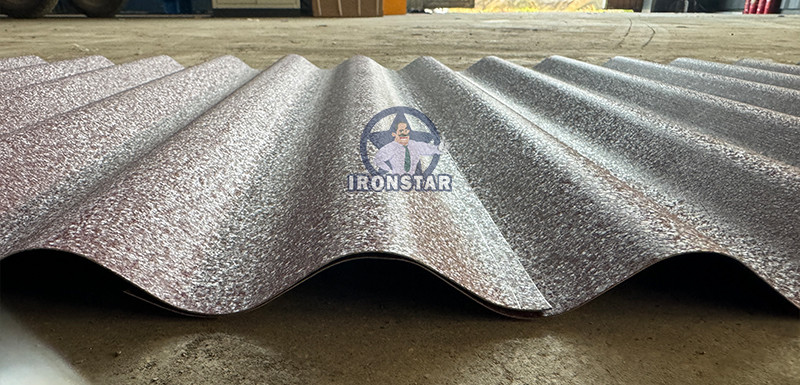 8 rib trapezoidal and corrugated double layer roll forming machine in America