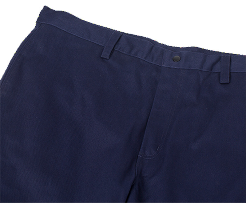 Press Stud Cotton Fr Safety Clothing , 350gsm Fire Retardant Work Trousers