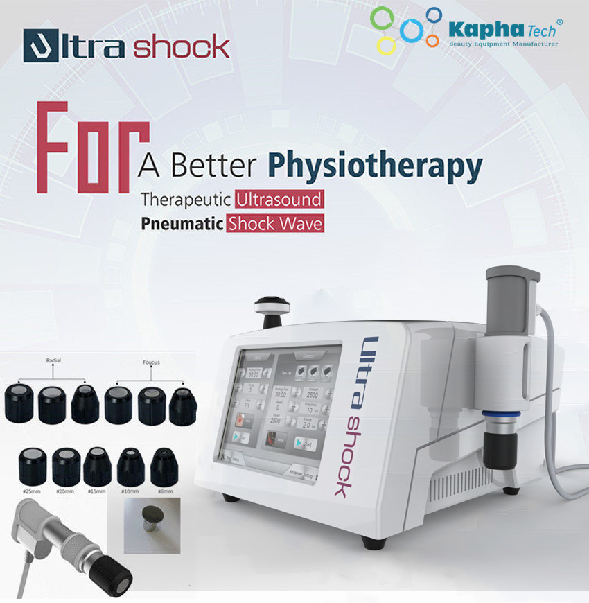 Non Invasive 12 Heads Ed Ultrasound Pain Relief Machine