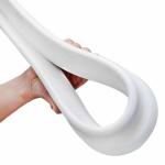 Bathroom Water Barrier Stopper for Collapsible Silicone Kitchen Shower Threshold