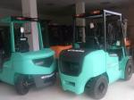 Japan Mitsubishi FD30 3 Ton Forklift with 3 Mast 4.5m Lifting Capacity in Japan
