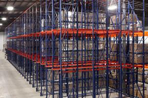 Wholesale Anti Rust Storage Shelves , Industrial Drive-in Storage Warehouse Metal Rack from china suppliers