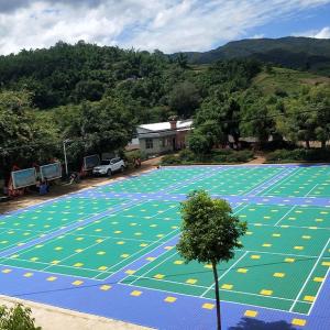 Wholesale Sport Court PP Tiles Sports Flooring Interlocking With Line Marking Service from china suppliers