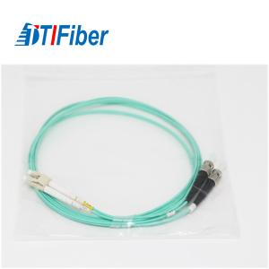 Wholesale Aqua Fiber Optic Patch Cord FC To LC Duplex 1-144 Multi Fibers RoHS Compliant from china suppliers