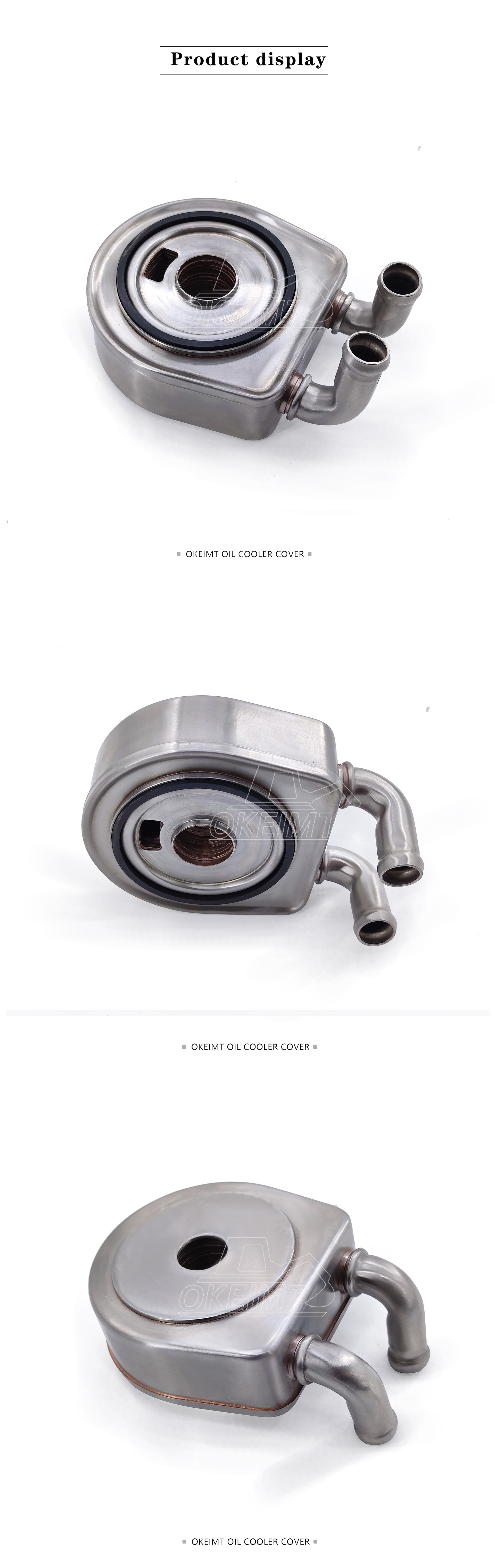 Engine Parts Oil Cooler Stainless Steel Oil Cooler 98480768 For Fiat DuCATEo 2.5 TD &2.8 TD JTD