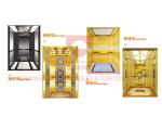 Mirror Stainless Steel Lift Passenger Elevator Cabin Quality Elevator Parts