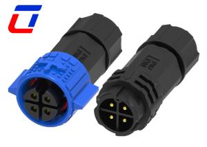 Wholesale M19 300V 10A Waterproof LED Connector 4 Pin Waterproof Solder Wire Connectors from china suppliers