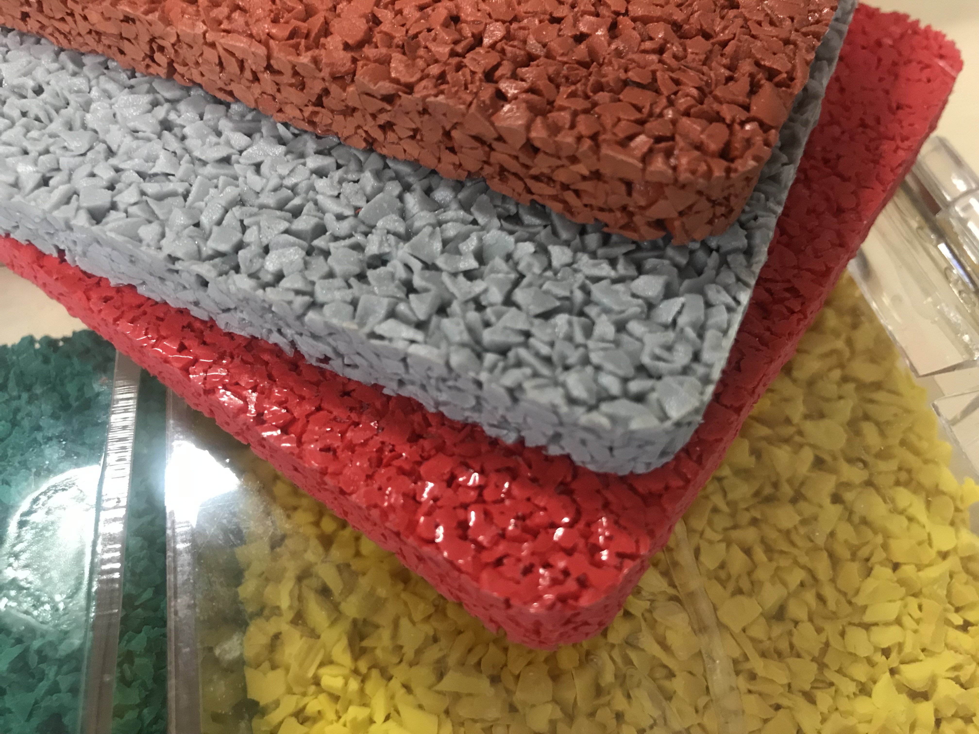 IAAF SGS Recyclable Biodegradable Ecolastic EPDM Granules