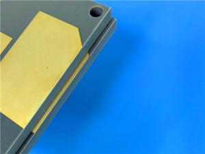 Wholesale F4BTMS220 PCB 2-layer 250mil 6.35mm Pure Gold Finished from china suppliers