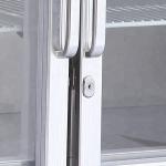 200L Double Door Saving-energy Low Noise Stainless Steel Commercial Freezer,