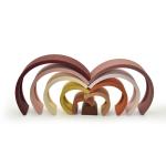 Non Toxic Montessori Rainbow Stacking Toy Inspires Imagination Creativity