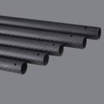 Low Coefficient Of Thermal Expansion High Stiffness Flexible Carbon Fiber Tube