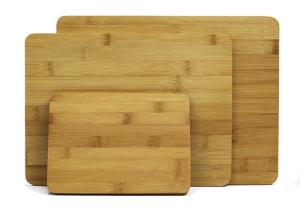 Wholesale Natural Bamboo 100% Premium Organic Cutting &amp; Serving Board Set bamboo cutting board set from china suppliers