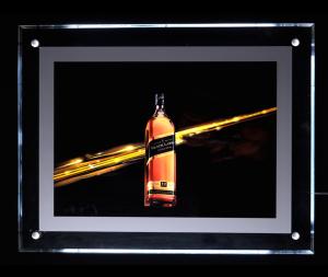 Wholesale 10mm indoor advertising colorful led acrylic light box from china suppliers