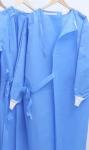Bluedisposable Surgical Gown , Hospital Use Non Woven Surgical Gown