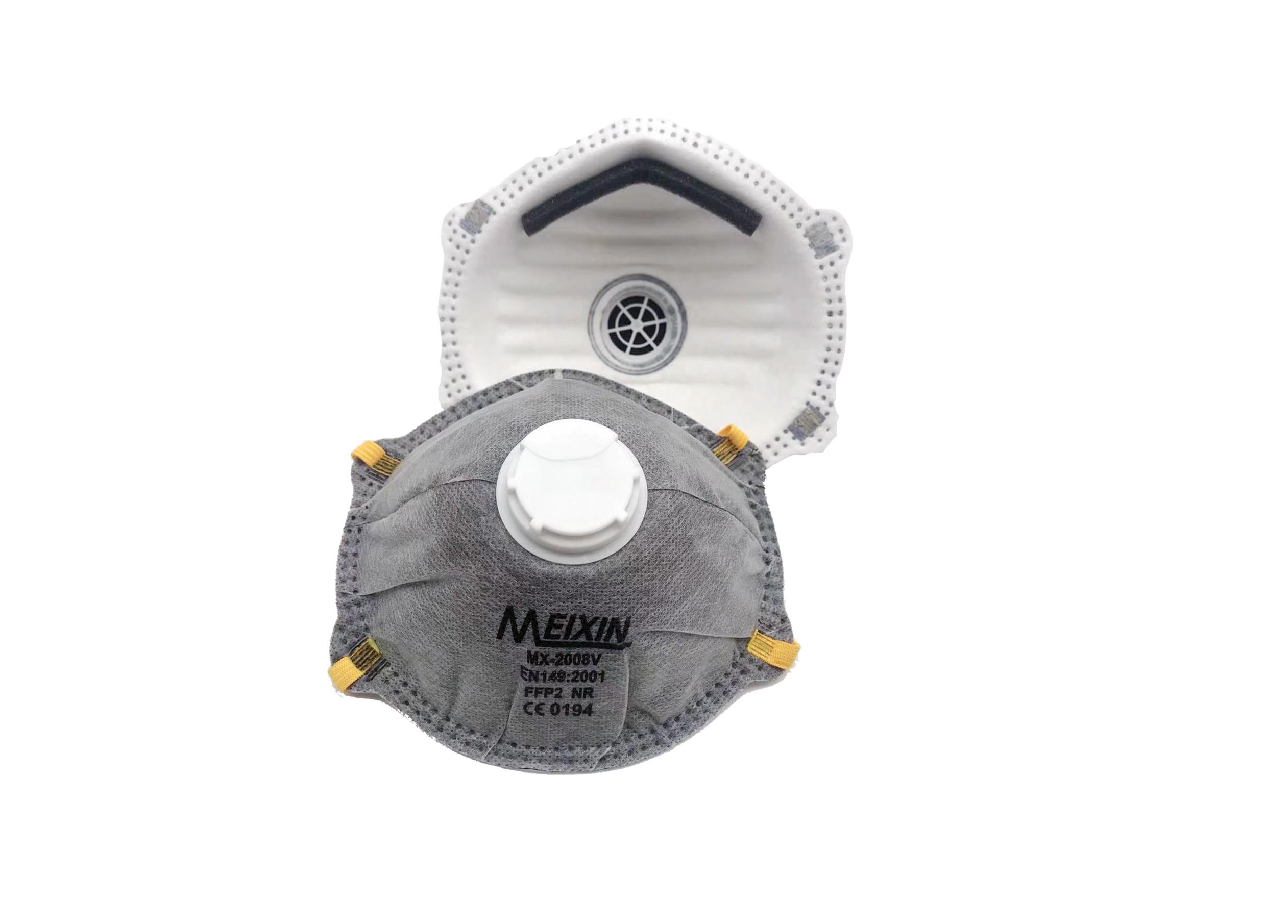 FFP2 3 Layer Anti Pollution Mask With Carbon Filter CE0086/CE0194 Approval