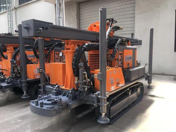 250m 300m FY300A/ FY300 STEEL TRACK CRAWLER WATER WELL DRILLING machine portable