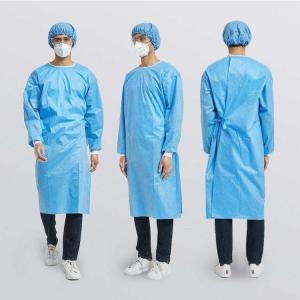 Wholesale Level 2 Disposable Surgical Gown ISO 13485 Block Blood Penetration from china suppliers