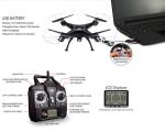 X5SW WIFI FPV Real-Time RC Drone 2.4G 4CH Headless RC Quadcopter Camcorder W/ HD