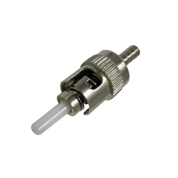 Metal Colour ST Type Fiber Optic Connector Couplers Single Mode 50/55/60/65mm