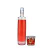 Buy cheap Clear Matte Black Glass Liquor Bottle 700ml 750ml for Nordic Gin Whiskey Vodka from wholesalers